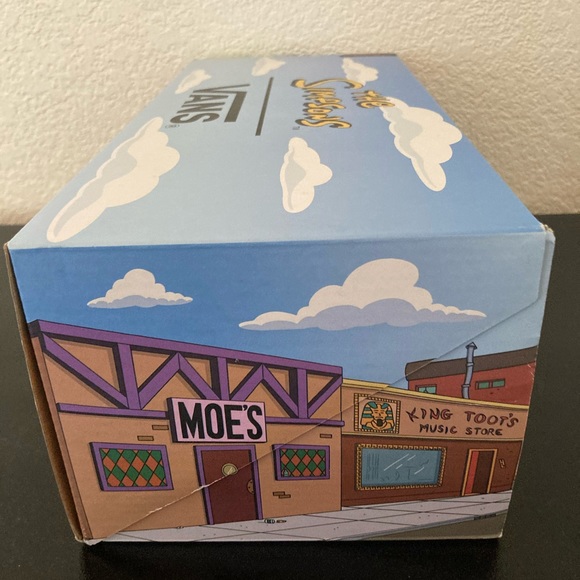 New Simpsons Vans Collab Itchy Scratchy Women’s 11 Sneakers Collect VN0A4VB41UF - Picture 13 of 16